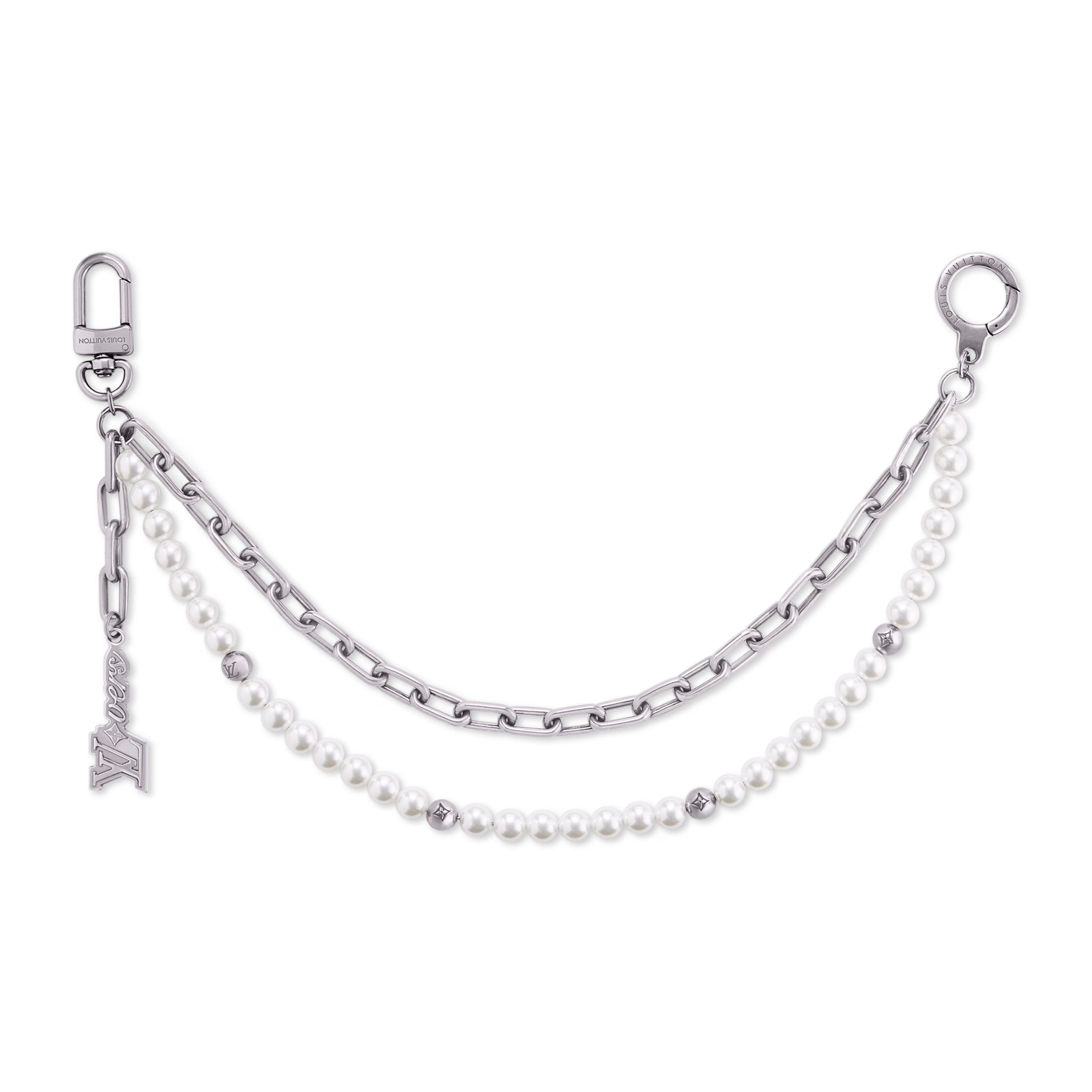 Breloque pour ceinture et sac LV Pearls M02606 - luxuryevafr