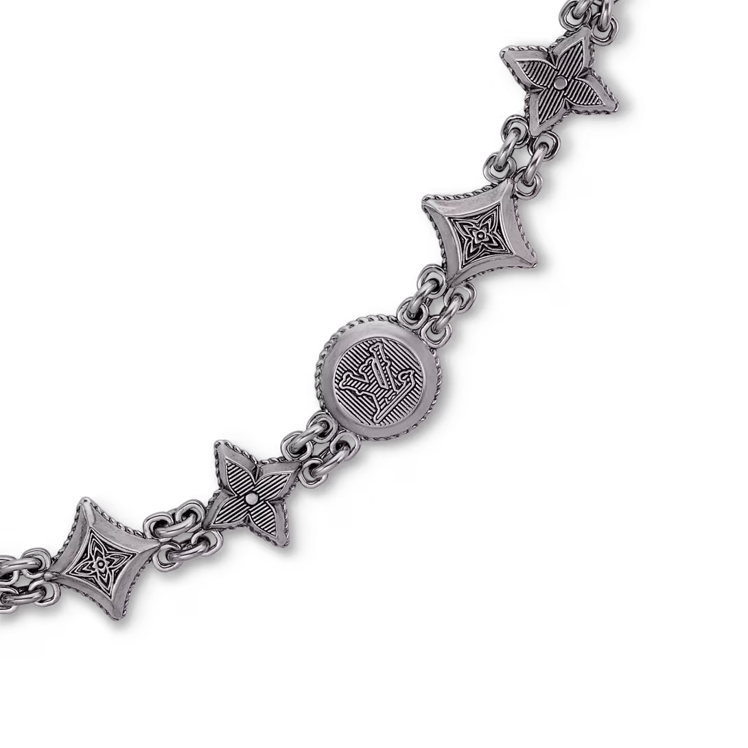 Ceinture et breloque de sac LV Western Chain M02031 - luxuryevafr