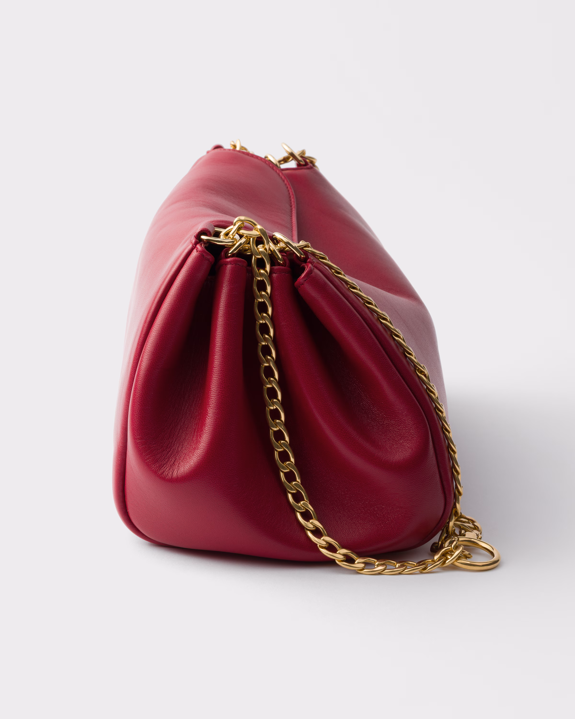 Prada Tumulte small nappa leather bag-Cherry - luxuryevafr