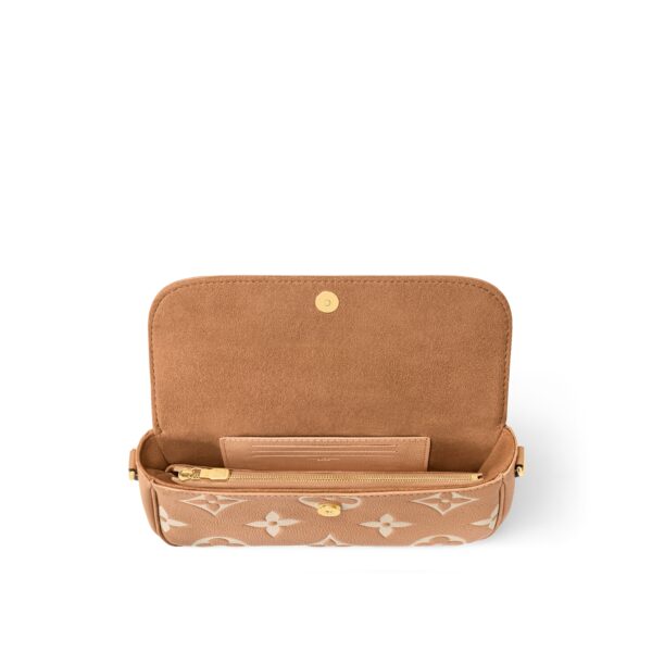 Portefeuille à chaîne Louis Vuitton M12758 Ivy Arizona / Crème - luxuryevafr