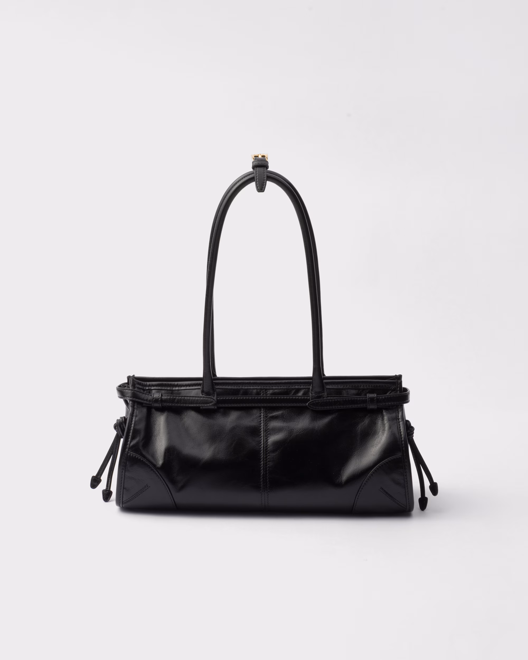 Sac à main Prada Bonnie en cuir moyen - luxuryevafr