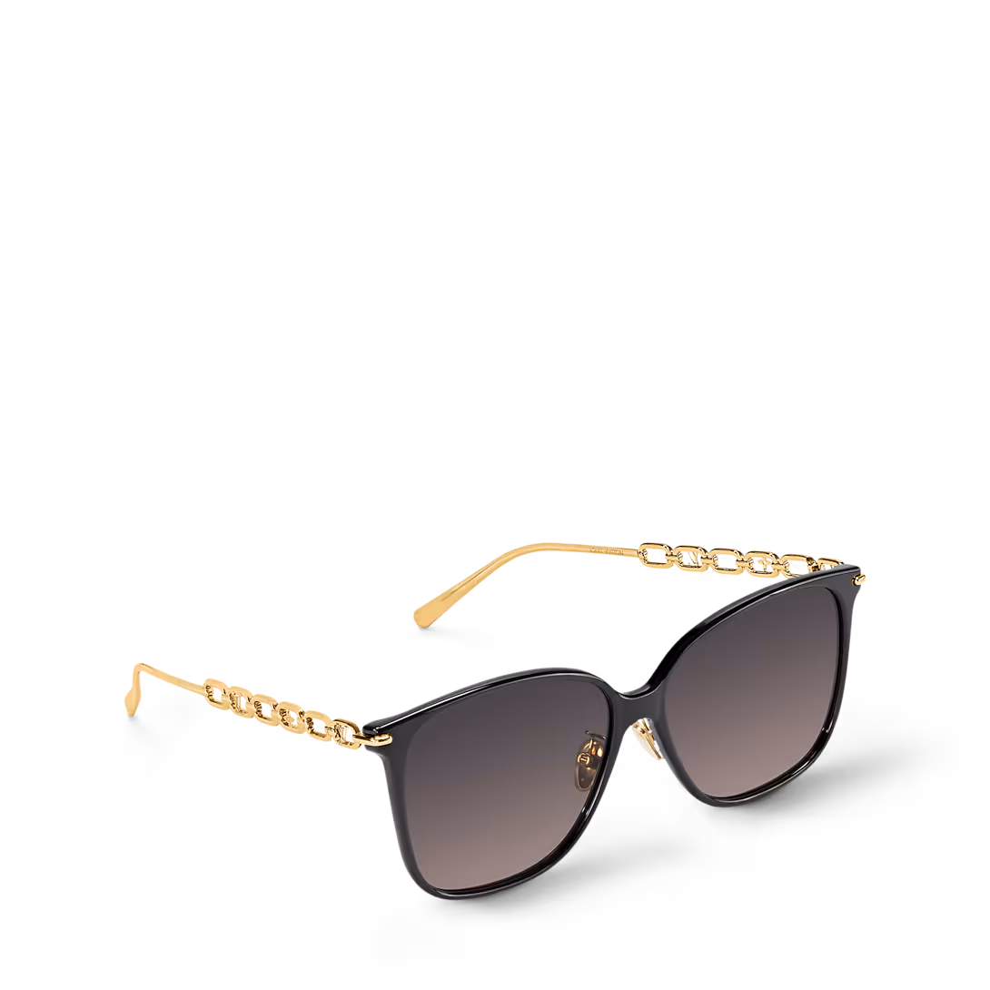 Lunettes de soleil carrées classiques LV Z1911U My LV Chain Two - luxuryevafr