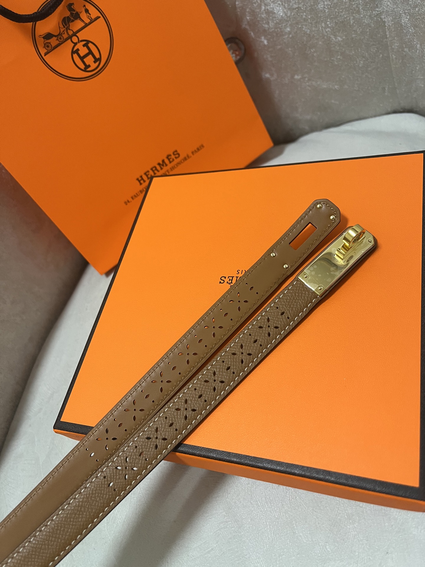 Ceinture Hermès Kelly pour femme - luxuryevafr