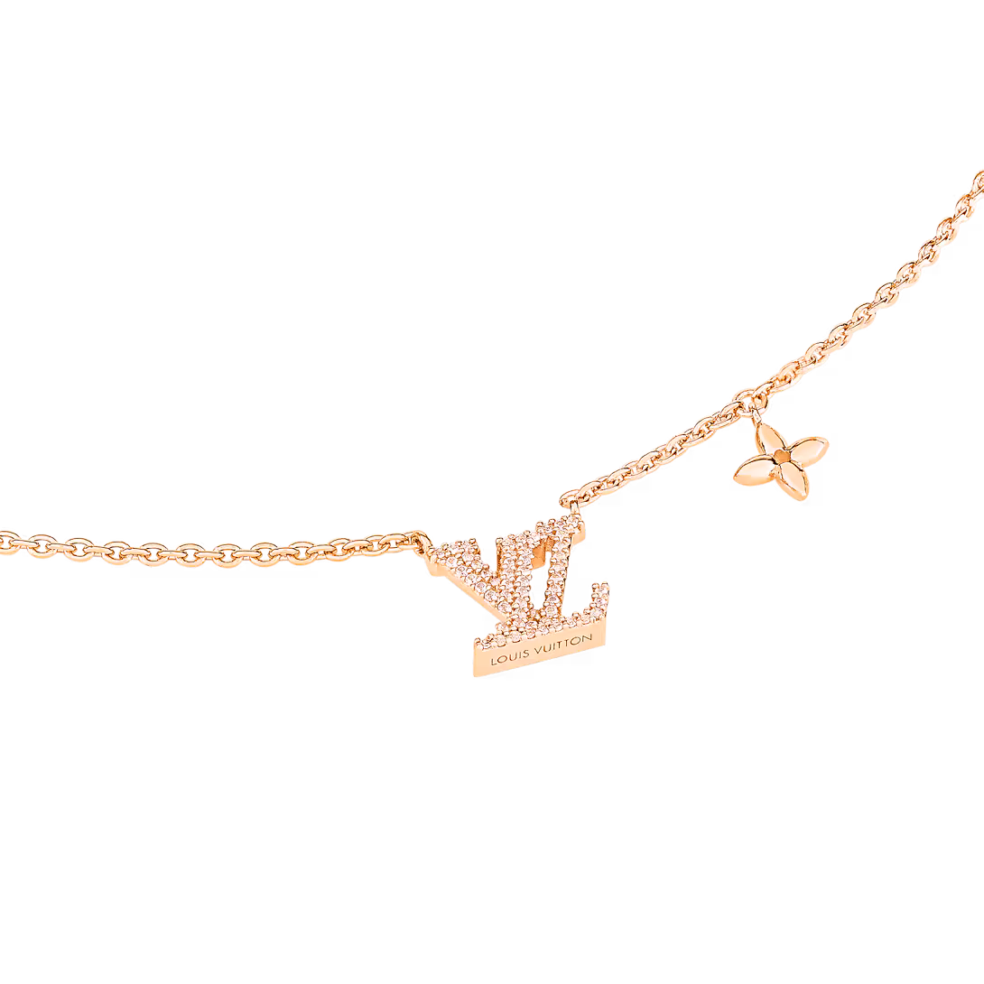 Collier Blush emblématique LV M00985 - luxuryevafr