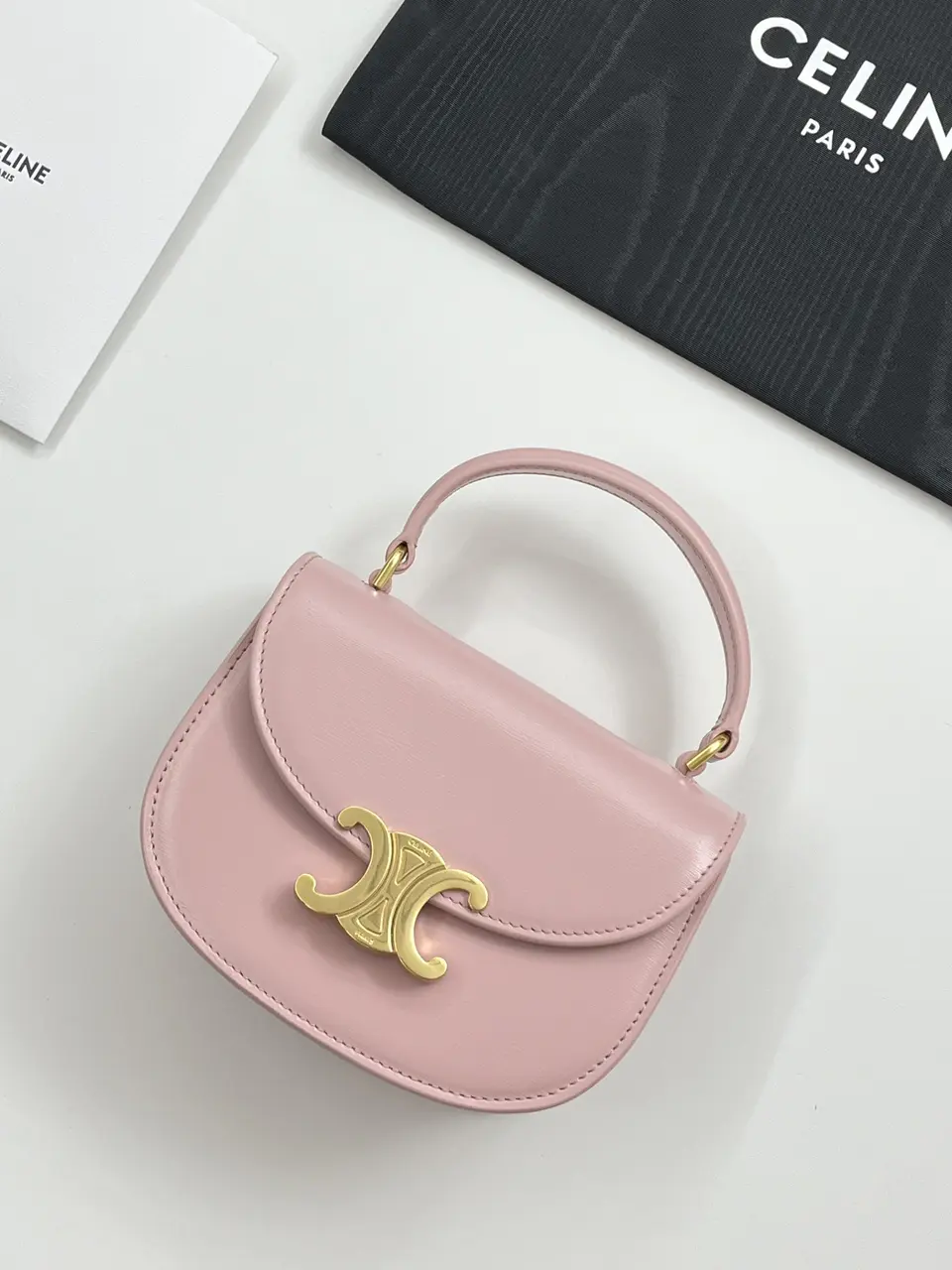 Celine Besace Cpea Mini Bag – Pink - luxuryevafr