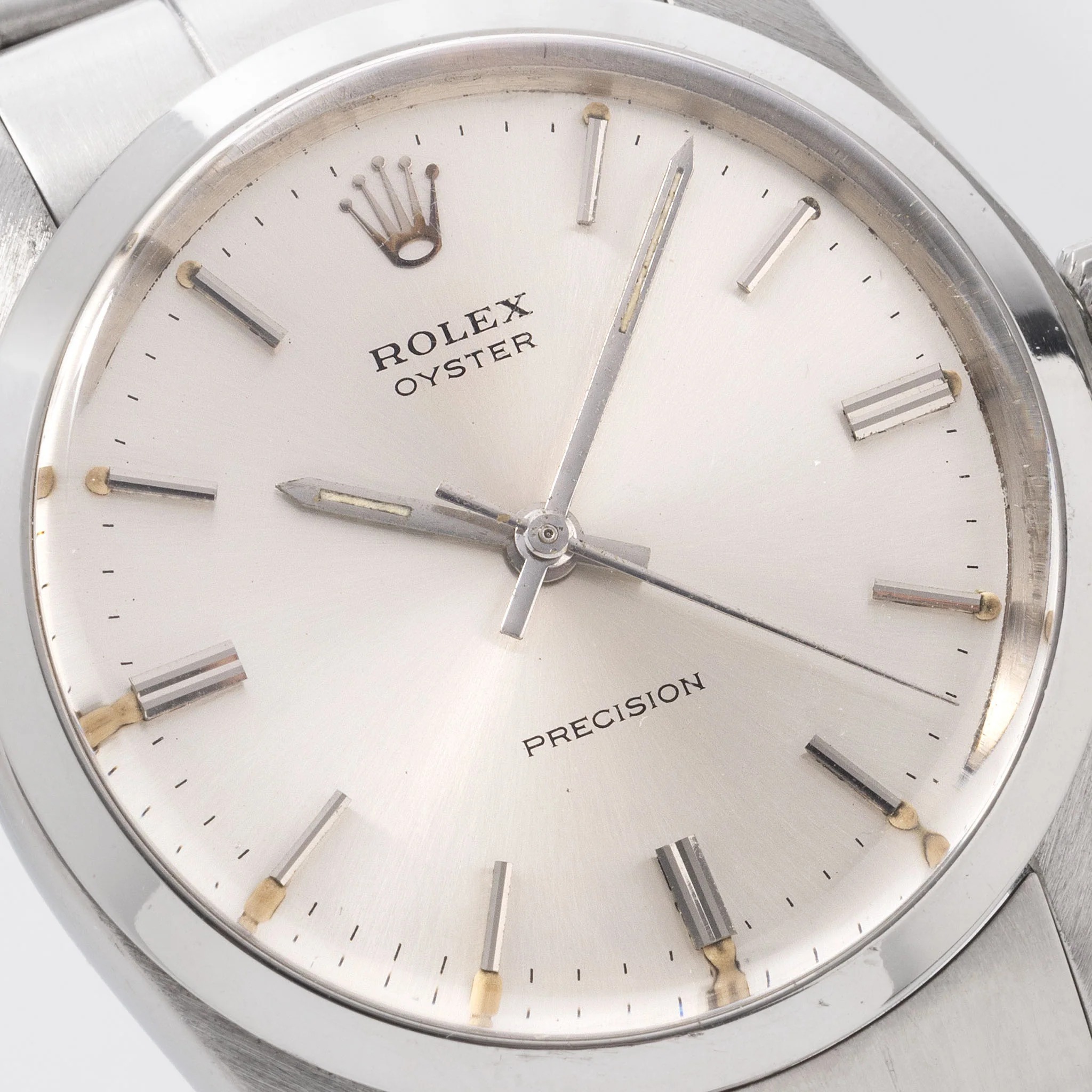Rolex Oyster Precision 6426 — Montre Vintage Argenté - luxuryevafr