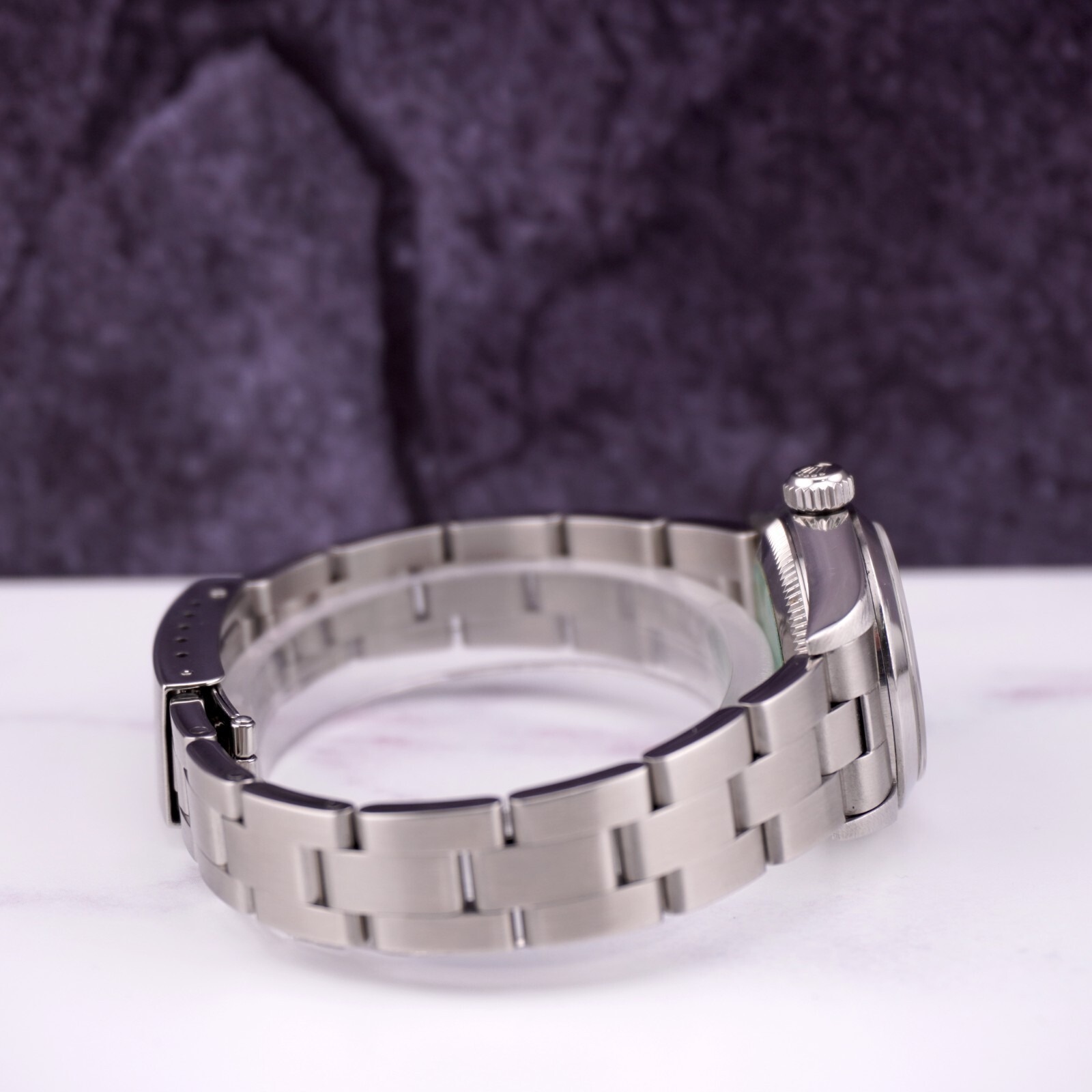 Rolex Oyster Perpetual Vert 25mm – Acier - luxuryevafr