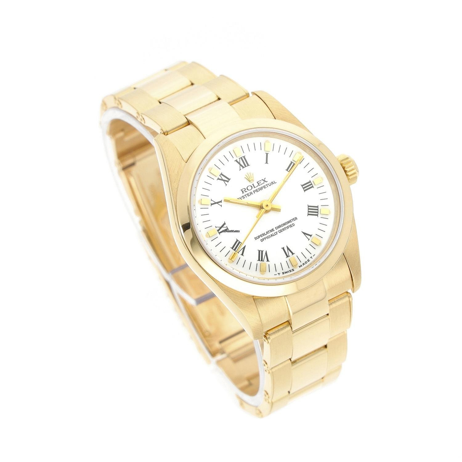 Rolex Oyster Perpetual 31 Or 18K - luxuryevafr