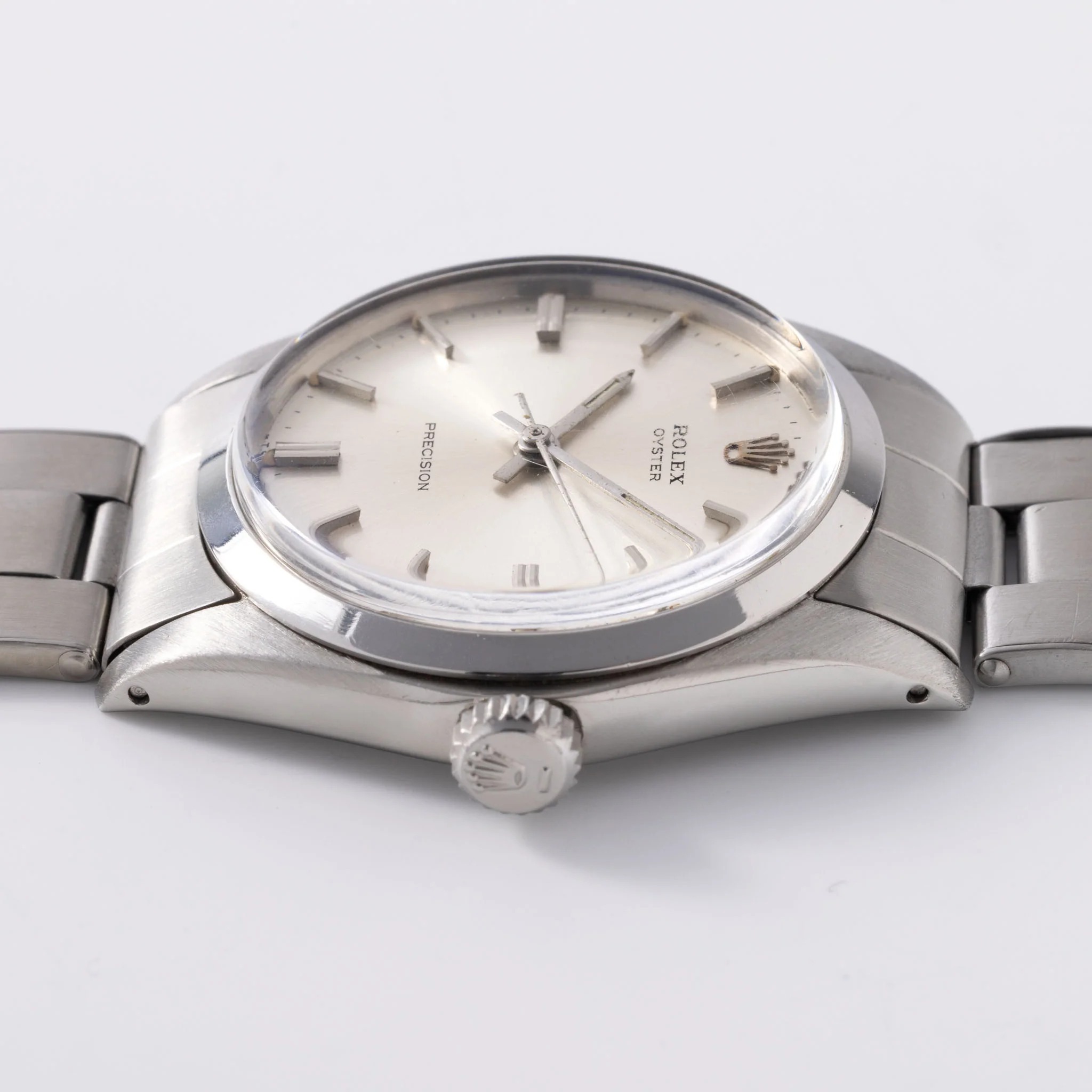 Rolex Oyster Precision 6426 — Montre Vintage Argenté - luxuryevafr