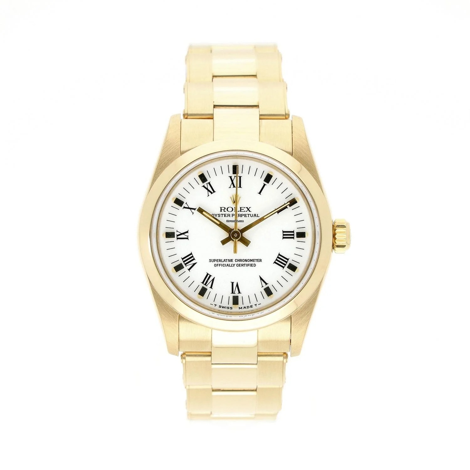 Rolex Oyster Perpetual 31 Or 18K - luxuryevafr