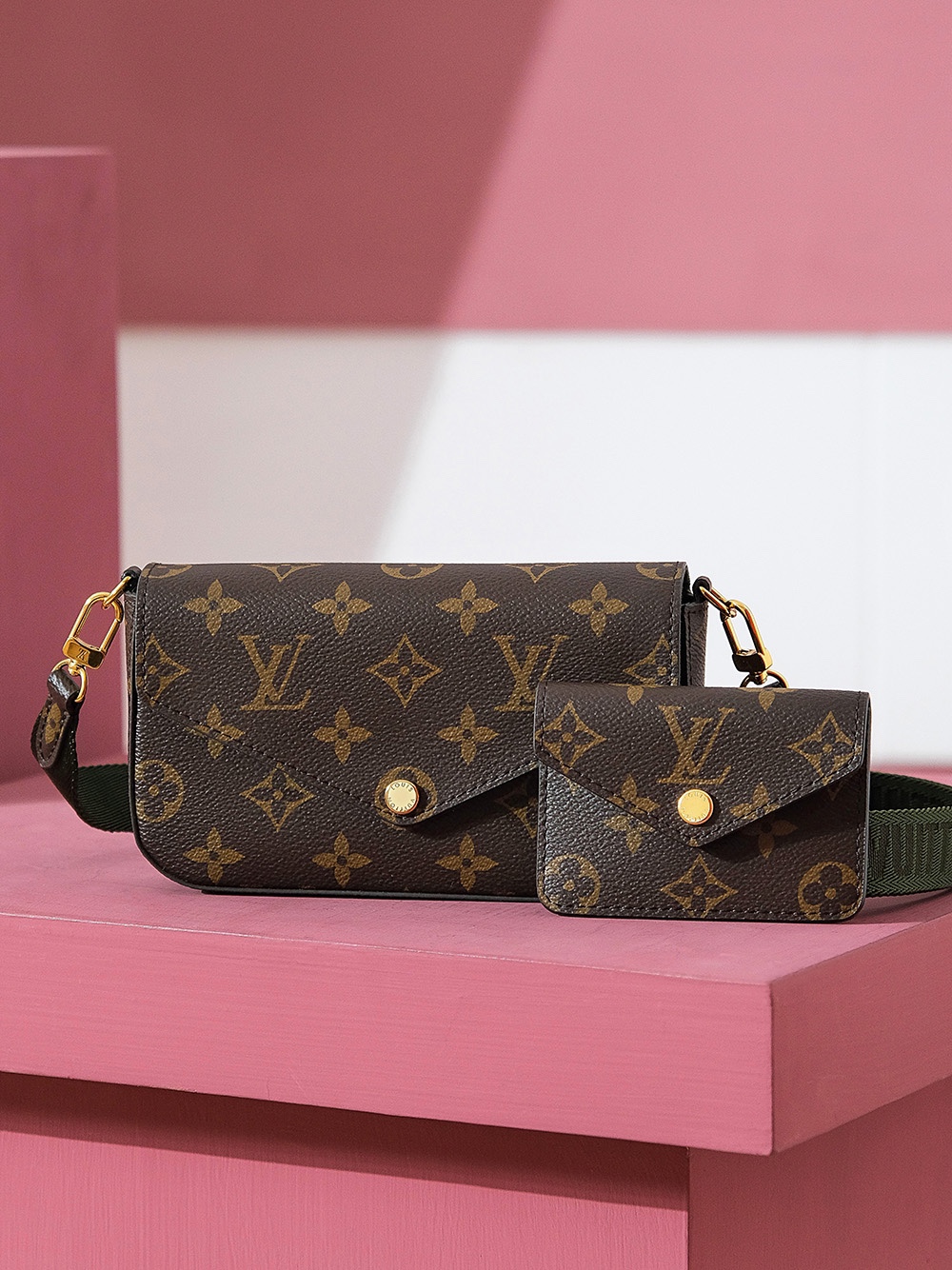 Louis Vuitton Sarah — Portefeuille Monogram Intemporel - luxuryevafr