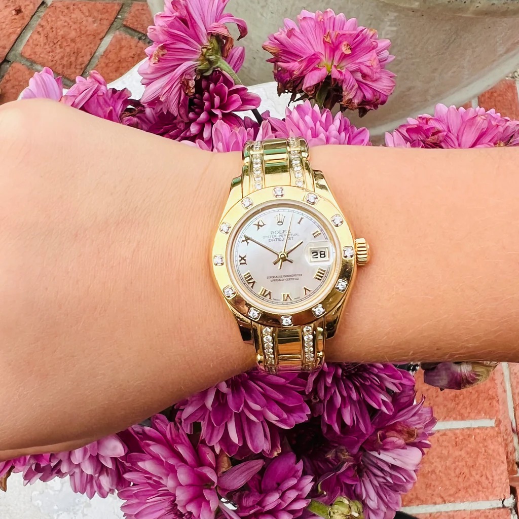 Rolex Pearlmaster Or Jaune 18K Lady-Datejust - luxuryevafr