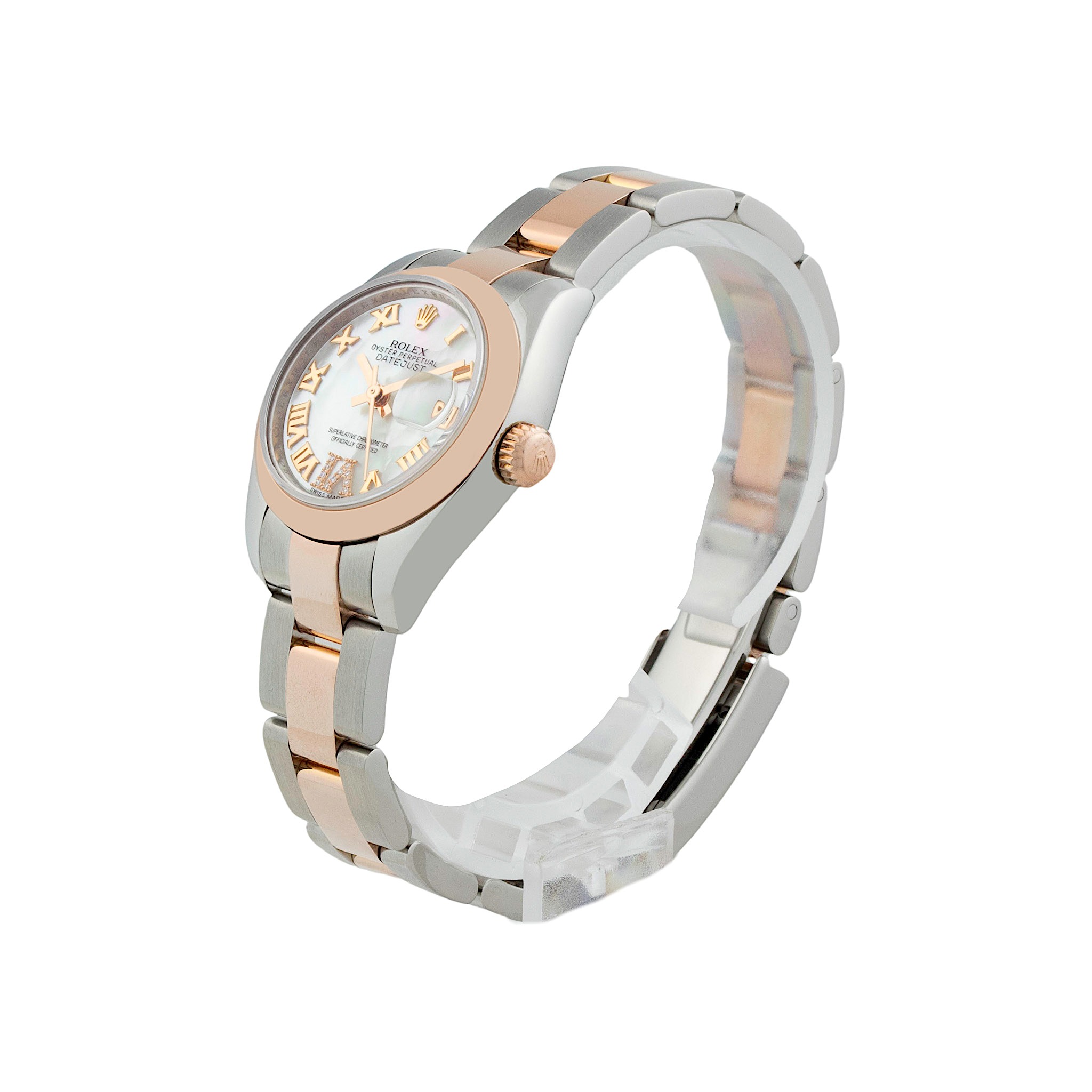 Rolex Lady-Datejust 26 Acier & Or Nacre - luxuryevafr