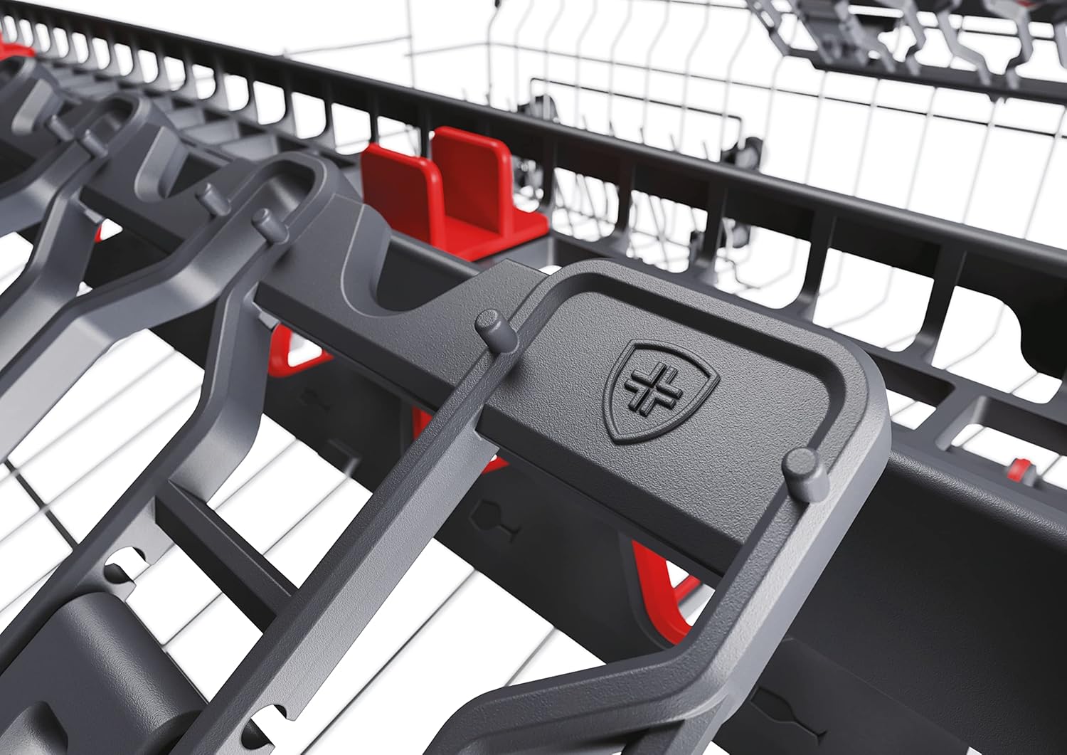 Hoover HF 4C6F0PW Geschirrspüler; 14 Maßgedecke; Freistehend, 60 cm breit; Energieeffizienzklasse C; Smarte Bedienung mit WiFi + Bluetooth-Technologie