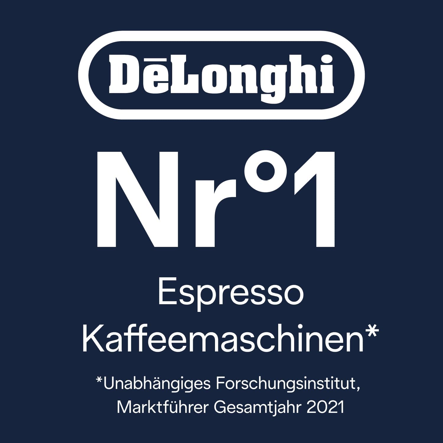De'Longhi Magnifica Evo ECAM 292.81.B Kaffeevollautomat mit LatteCrema Milchsystem, 7 Direktwahltasten für Cappuccino, Espresso und weitere Kaffeespezialitäten, 2-Tassen-Funktion, Schwarz