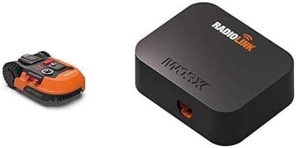 WORX Landroid M WR141E Mhroboter/Akkurasenmher für kleine Grten bis 500 qm/Selbstfahrender Rasenmher für einen sauberen Rasenschnitt, Bunt