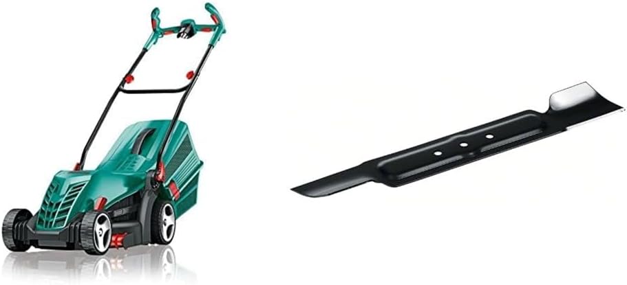 Bosch Elektro Rasenmher ARM 34 (Grasfangbox, Karton, Schnitthhe: 20-70 mm, Schnittbreite: 34 cm, 11 kg, 1.300 W)