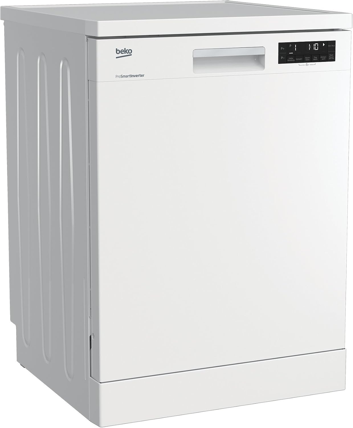 Beko BDFN26420W b300 freistehender Geschirrspüler, unterbaufhig, Platz für 14 Magedecke, Pro Inverter Motor, TrayWash, HygieneIntense, 6 Programme, WaterSafe+, Wei