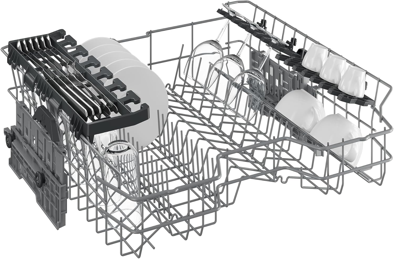 Beko BDFN26420W b300 freistehender Geschirrspüler, unterbaufhig, Platz für 14 Magedecke, Pro Inverter Motor, TrayWash, HygieneIntense, 6 Programme, WaterSafe+, Wei