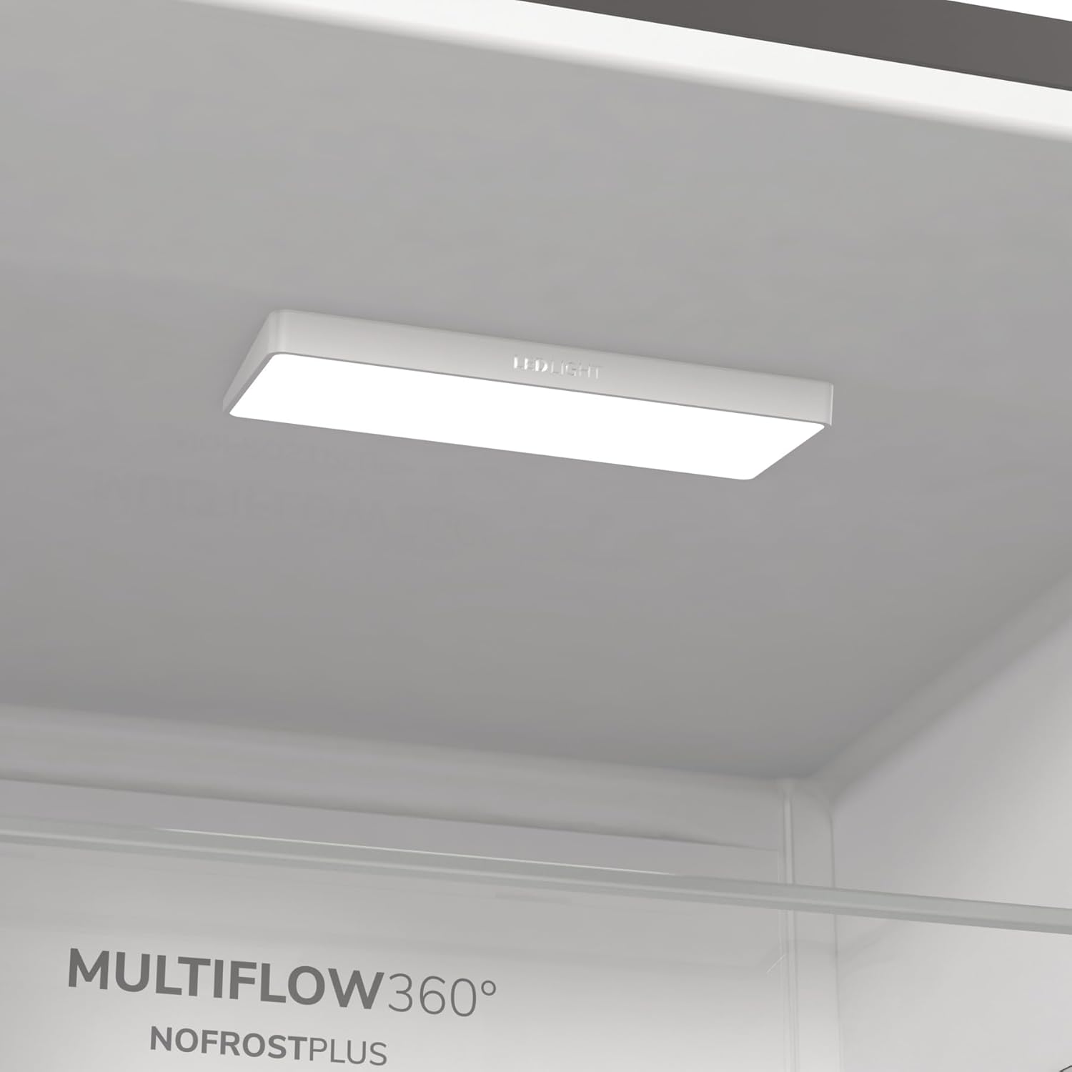 Gorenje N 619EAW4 Kühl-Gefrier-Kombination / LED Display / 186 cm / 300 l / NoFrostPLus / Gemüsefach mit Feuchteregler / FastFreeze / weiß