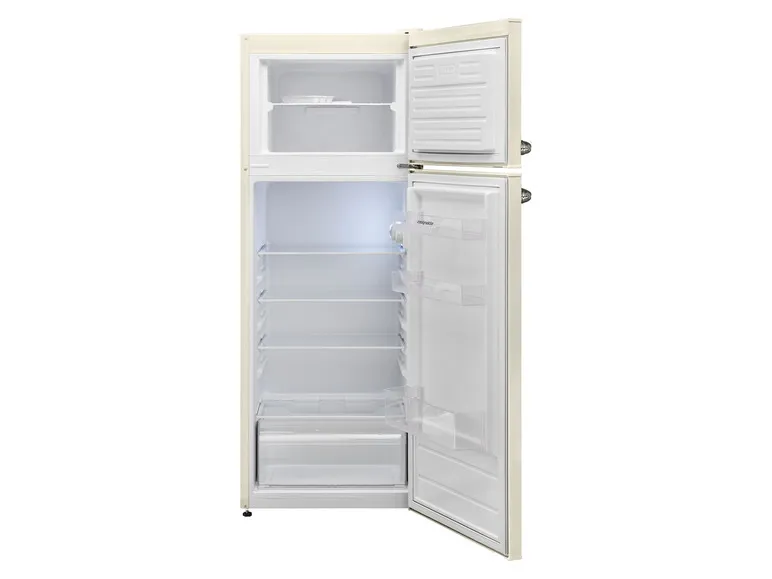 Kühl-Gefrierkombi KS144VC-10, cream, 213 Liter