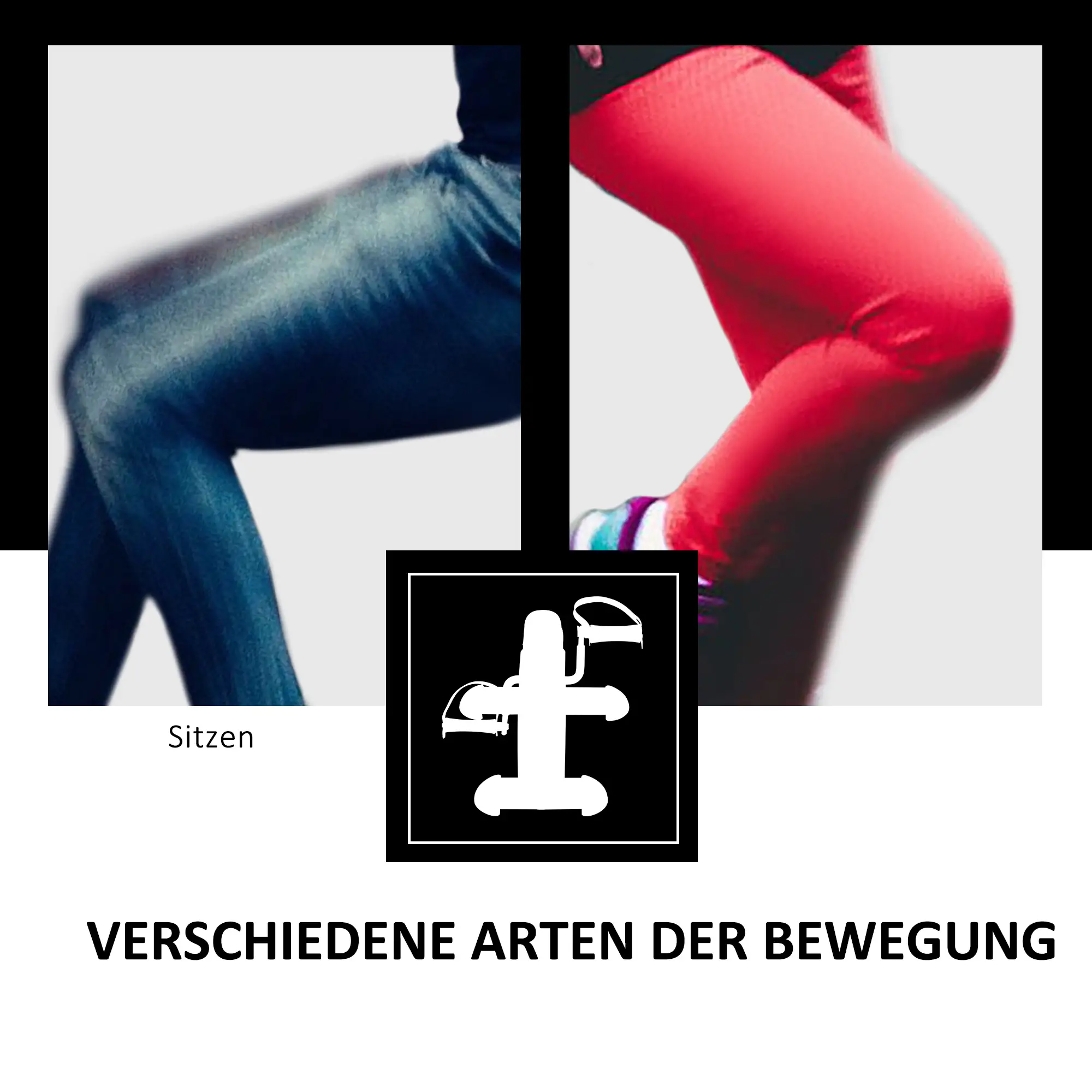 HOMCOM Mini Heimtrainer Fitnessbike LCD-Display verstellbarer Widerstand