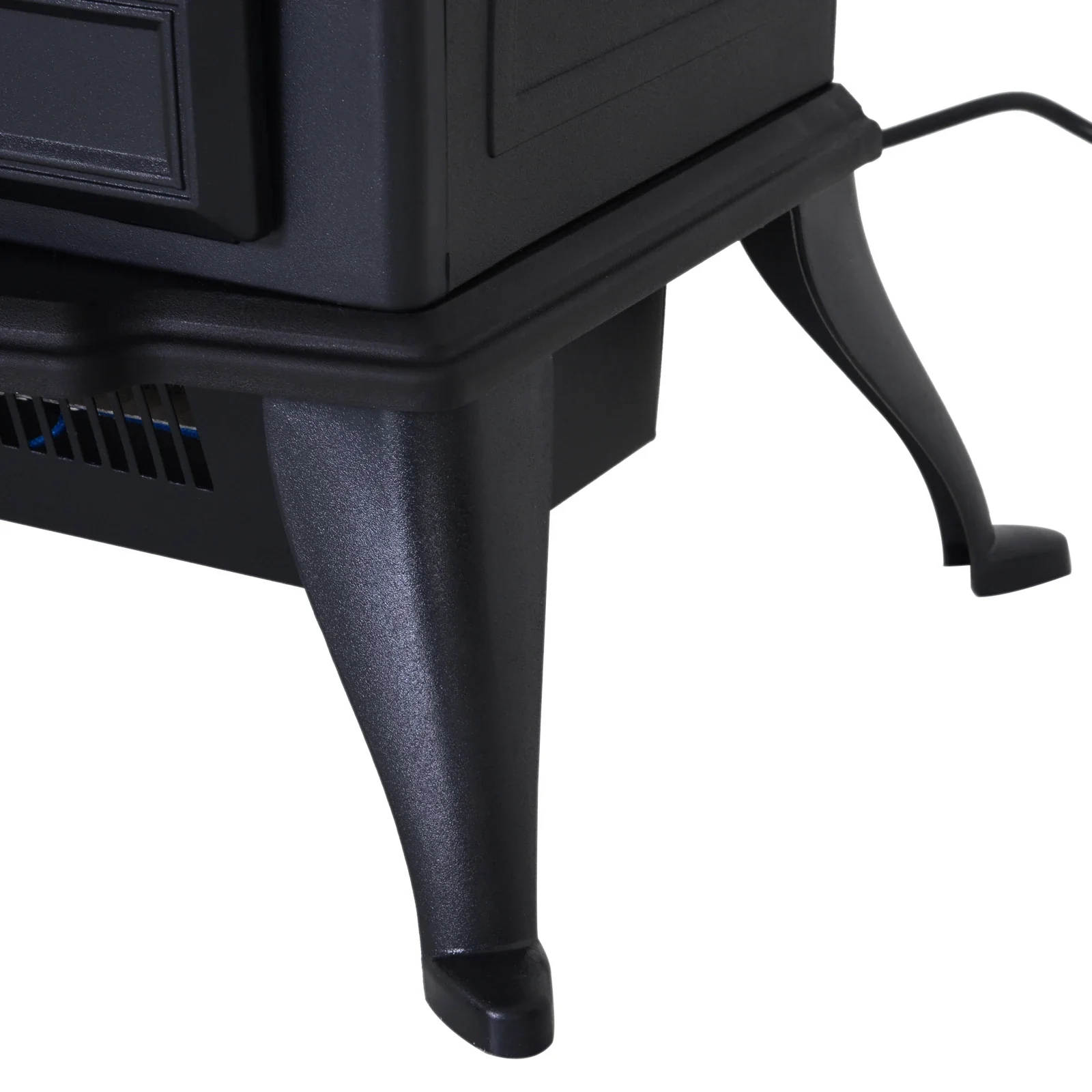 HOMCOM Elektrokamin Kaminofen rustikales Design Feueranimation