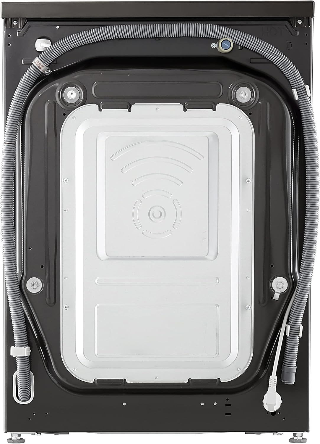 LG F4WV7080, Klasse A, Frontlader-Waschmaschine 8 kg, 1400 U/Min, AI Direct Drive, Wi-Fi, Tiefenreinigung mit Dampf, Groe Kapazitt, TRIPLE A, Auentür aus Sicherheitsglas, 62 x 60 x 85 cm Wei