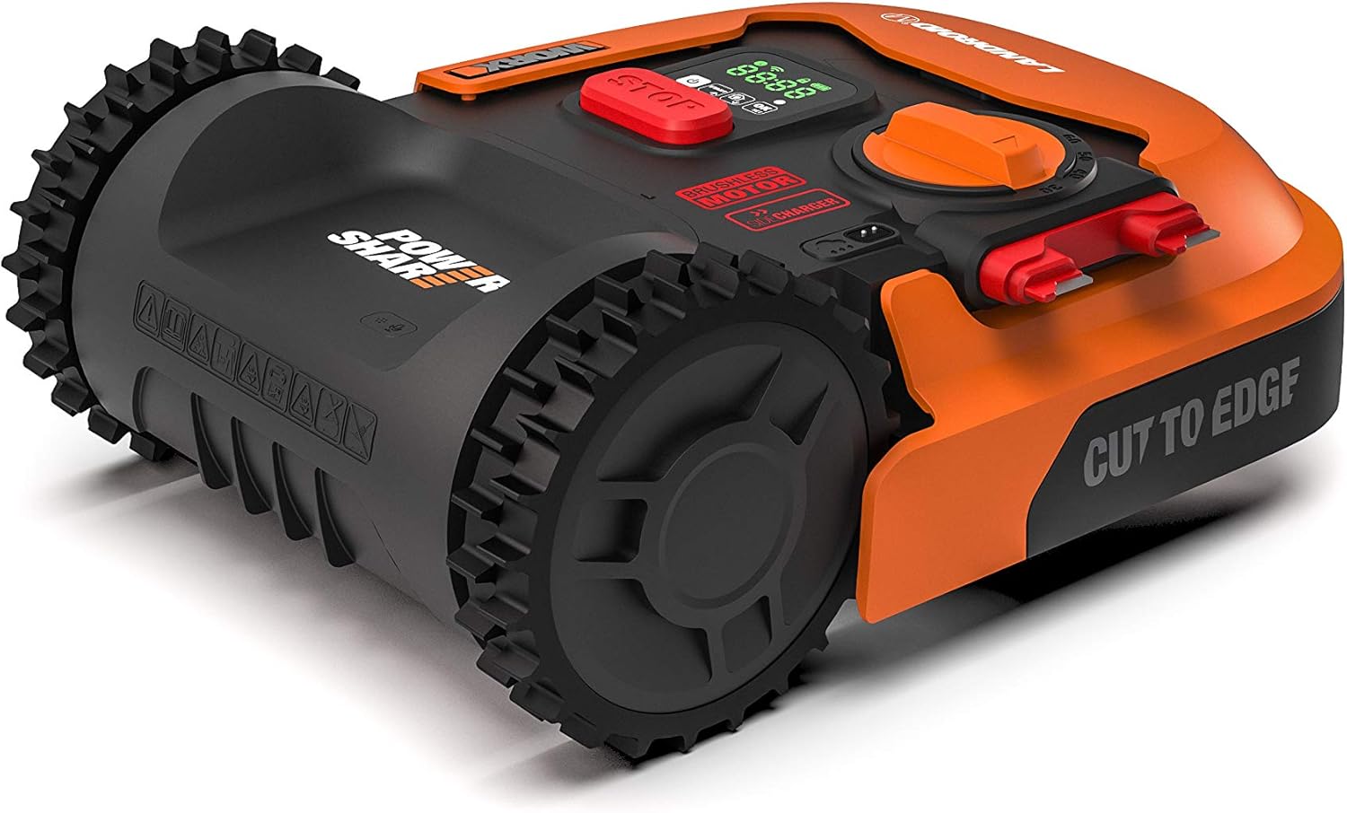 WORX Landroid M WR141E Mhroboter/Akkurasenmher für kleine Grten bis 500 qm/Selbstfahrender Rasenmher für einen sauberen Rasenschnitt, Bunt