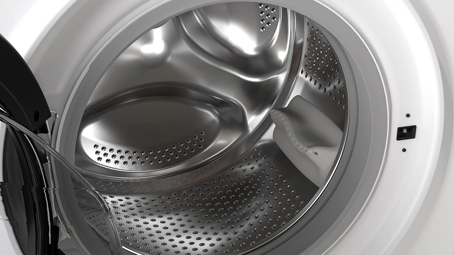 Bauknecht W Active 711 B Waschmaschine-Frontlader/ 7kg/ 1400 U/min/Kraftvolle Fleckentfernung/Dampf Programme/Steam Hygiene mit Antivirus/Steam Refresh/Stopp&Add Funktion/Dynamic Inverter-Motor