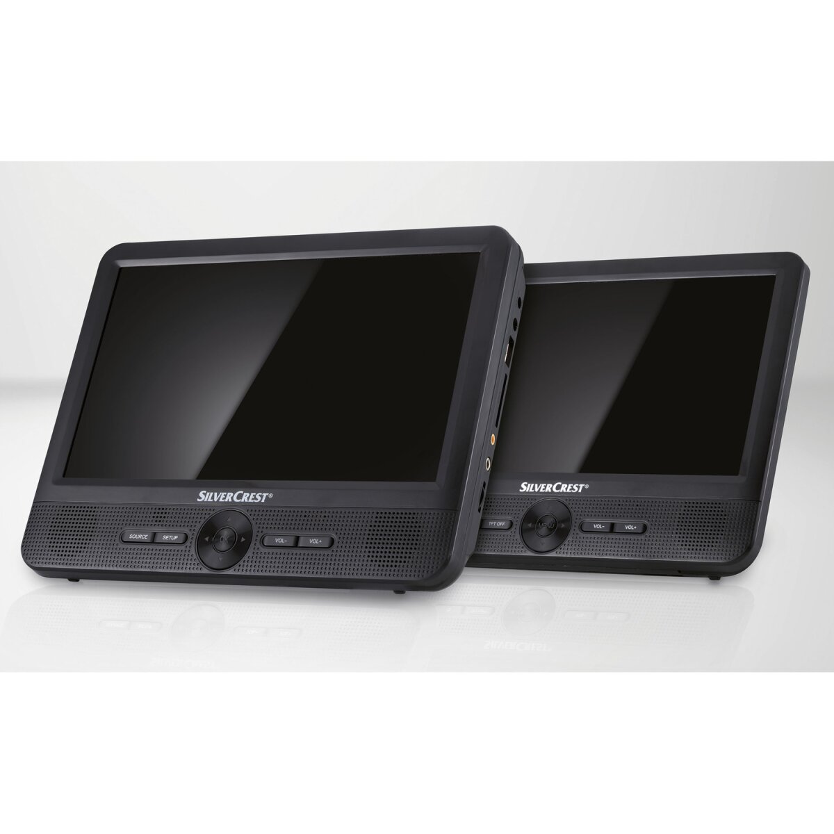 SILVERCREST® Tragbarer DVD-Player »SPDP 18 A1«, mit 2 Bildschirmen - B-Ware sehr gut