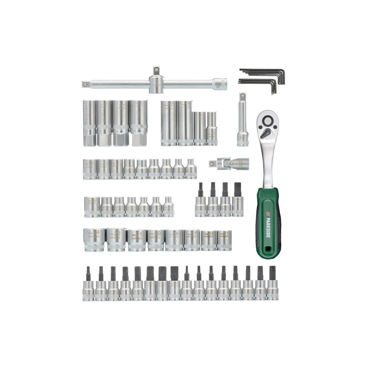 PARKSIDE® Steckschlüssel-Satz, aus Chrom-Vanadium - B-Ware neuwertig