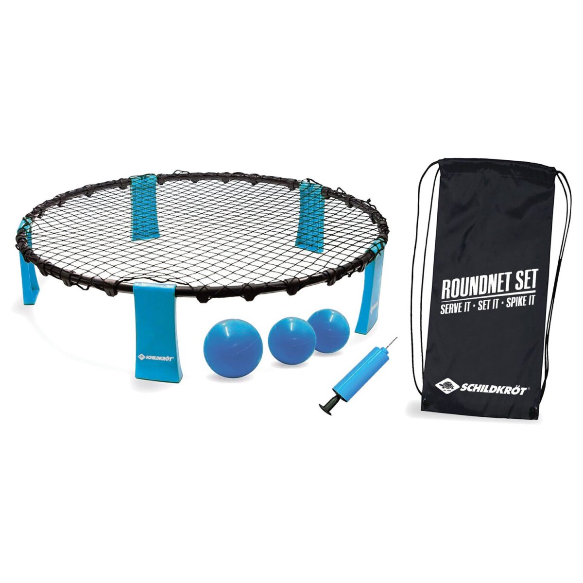 Schildkröt Round Net Set mit 3 Bällen (4-teilig) - B-Ware sehr gut