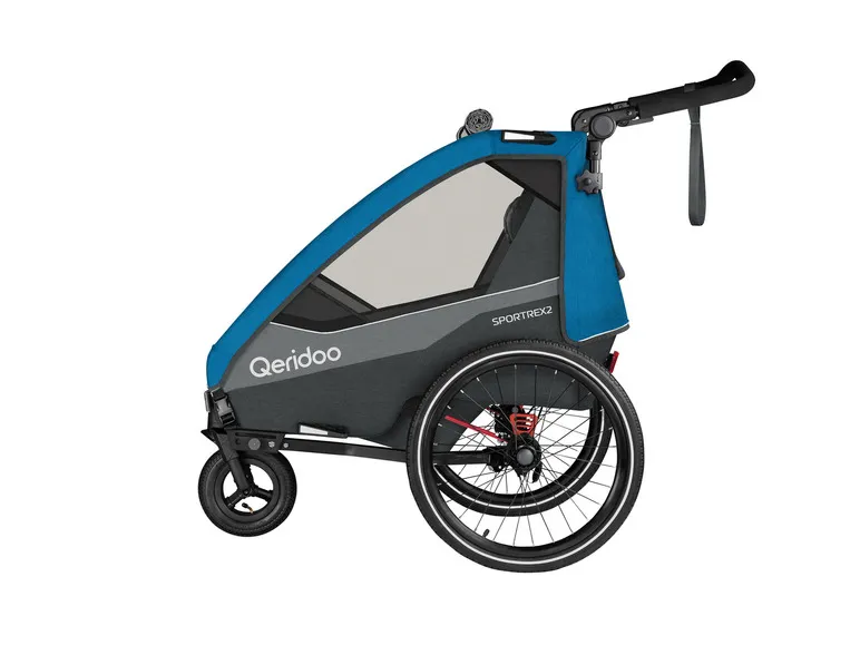 Fahrradanhänger »Sportrex 2 Limited Edition«, Ocean Blue