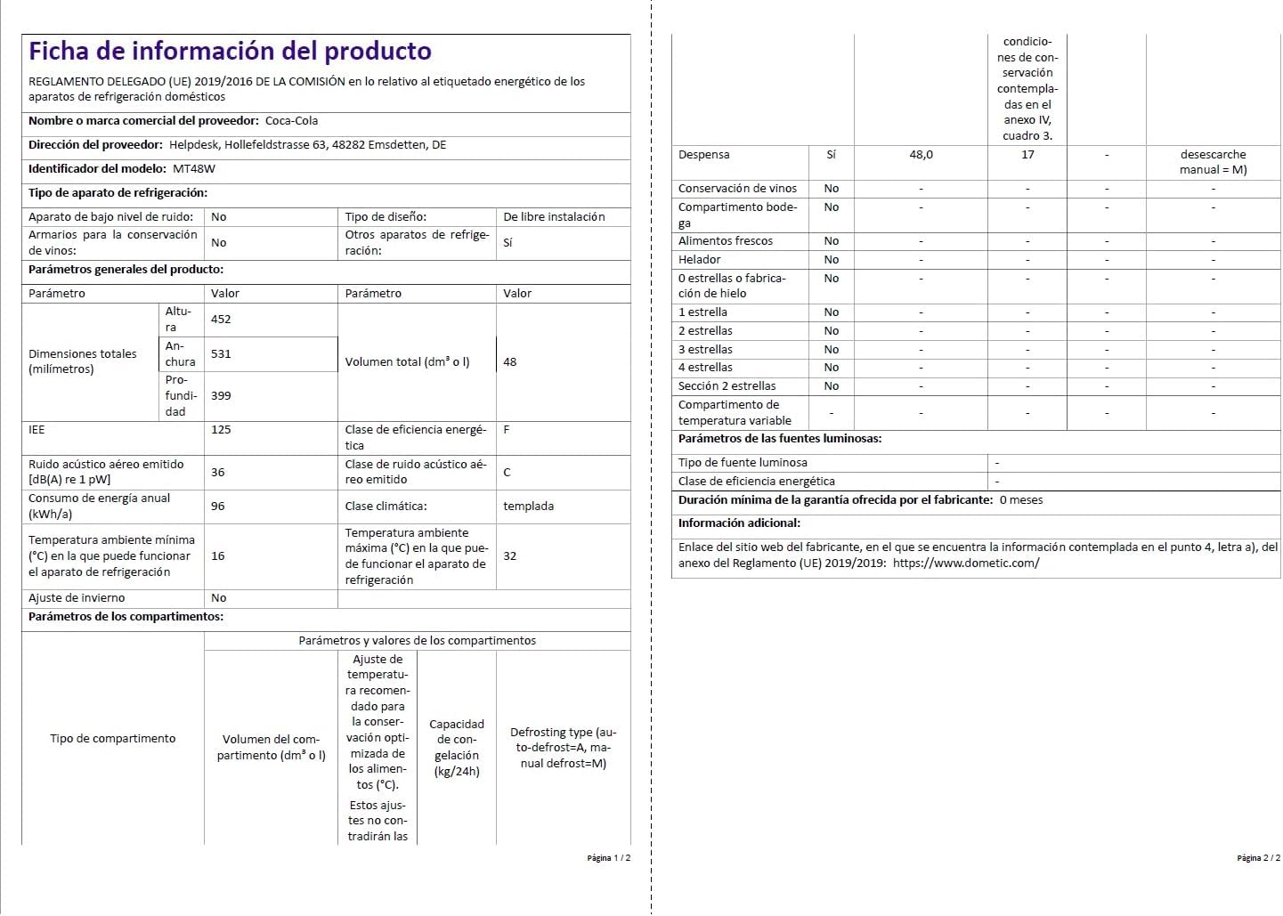 Mobicool MT48W AC/DC - elektrische Kühlbox mit Rollen passend für eine komplette Getrnkekiste / Bierkiste, 48 Liter, 12 V und 230 V für Auto, Lkw, Boot, Reisemobil und Steckdose, Blau