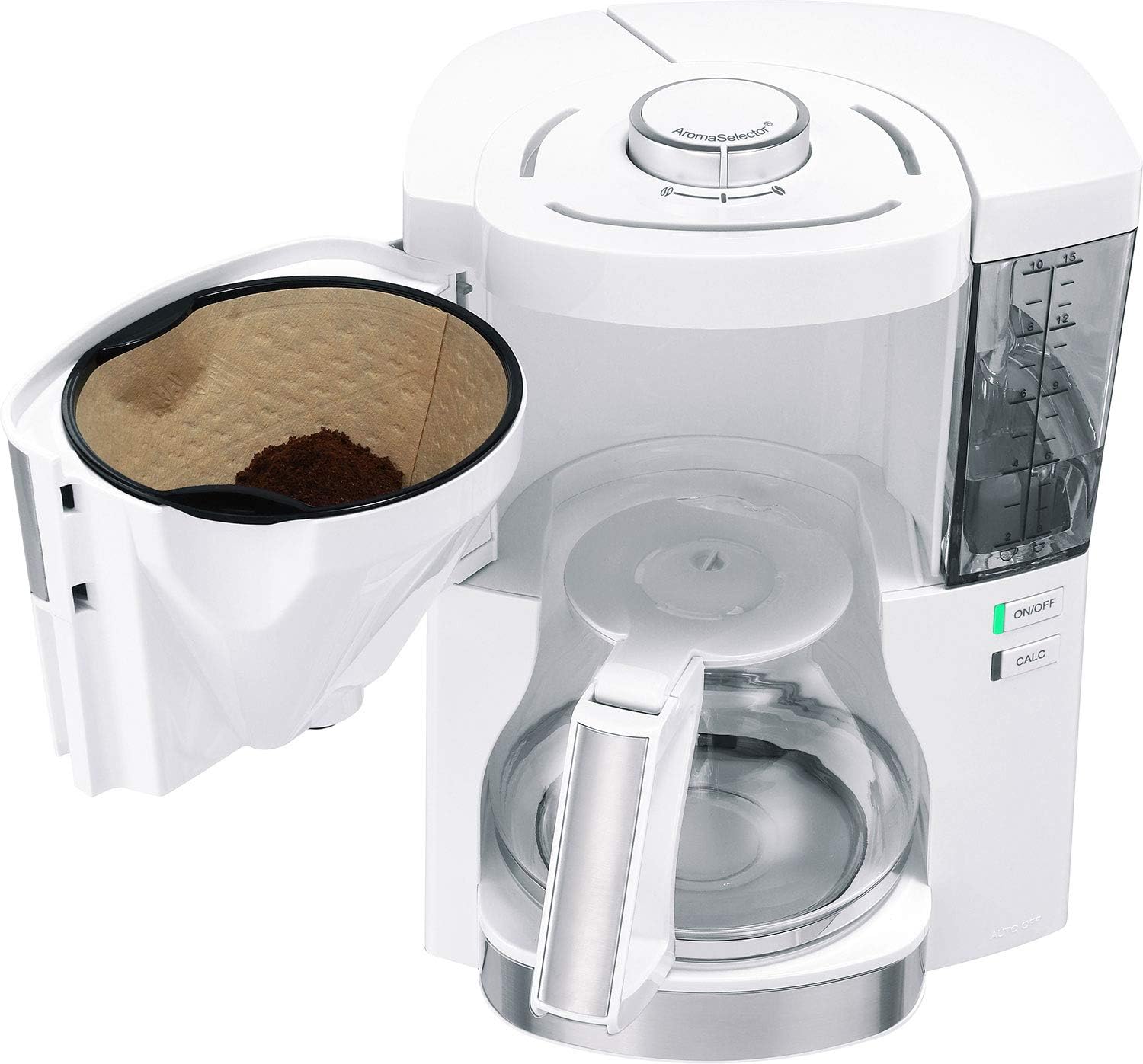 Melitta Look Perfection - Filterkaffeemaschine - mit Thermokanne - Tropfstopp - 10 Tassen - Schwarz (1025-16)