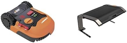 WORX Landroid M WR141E Mhroboter/Akkurasenmher für kleine Grten bis 500 qm/Selbstfahrender Rasenmher für einen sauberen Rasenschnitt, Bunt