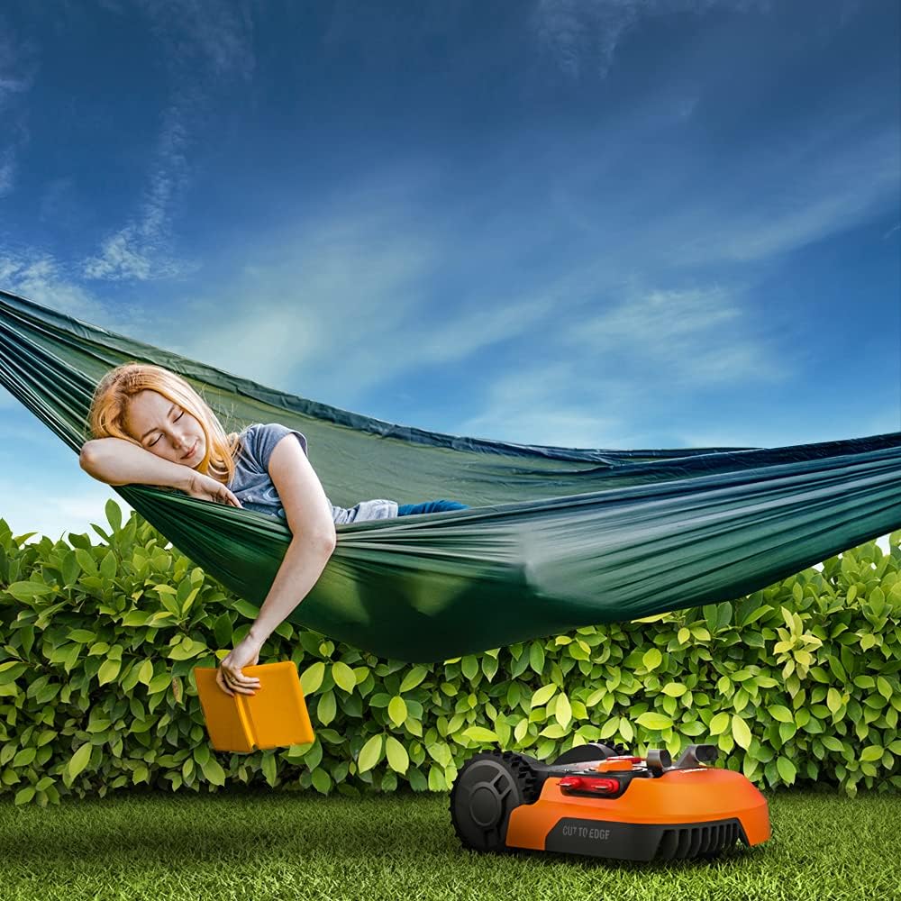 WORX Landroid M WR141E Mhroboter/Akkurasenmher für kleine Grten bis 500 qm/Selbstfahrender Rasenmher für einen sauberen Rasenschnitt, Bunt