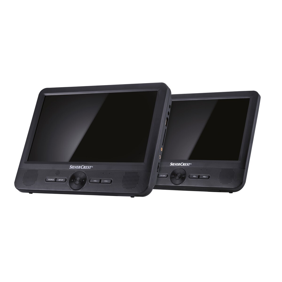 SILVERCREST® Tragbarer DVD-Player »SPDP 18 A1«, mit 2 Bildschirmen - B-Ware sehr gut