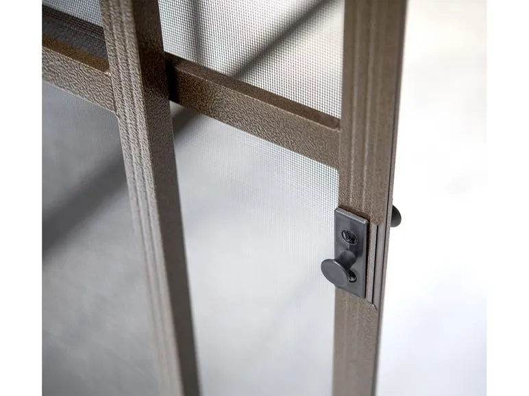 SOJAG Canada Pavillon »Castel«, aus Aluminium, inkl. Sonnensegel u. Insektenschutz, bronze