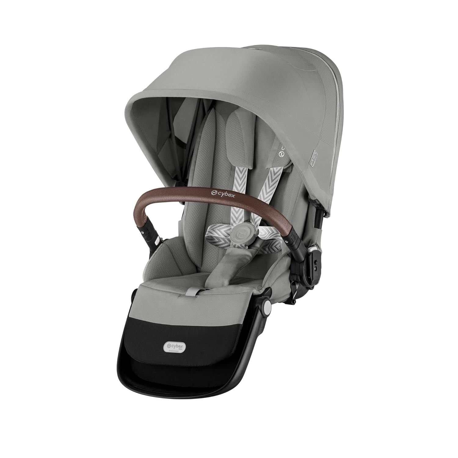 CYBEX Gold Sitzeinheit für Kinderwagen GAZELLE S und e-GAZELLE S, Ab Geburt bis ca. 4 Jahre, Moon Black