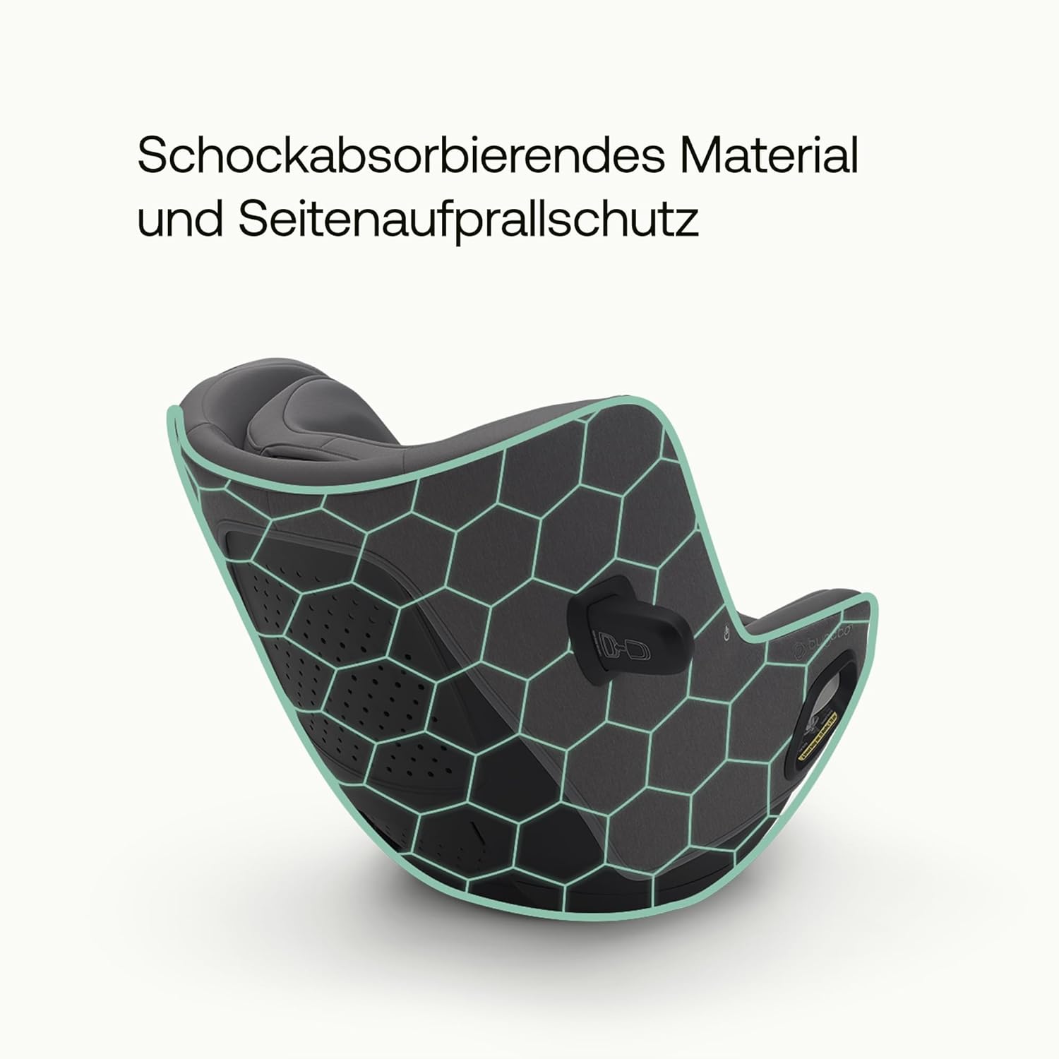 Bugaboo Owl by Nuna Isofix Kindersitz von der Geburt bis 4 Jahre, 0-18 kg. 360 Grad drehbar, Gruppe 0+/1, ultimativer Komfort und Sicherheit, verstärkte Schale und seitlicher Aufprallschutz, Grey