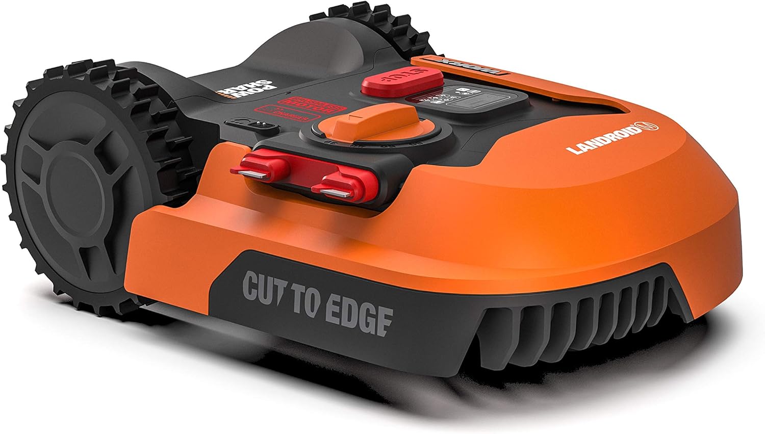WORX Landroid M WR141E Mhroboter/Akkurasenmher für kleine Grten bis 500 qm/Selbstfahrender Rasenmher für einen sauberen Rasenschnitt, Bunt