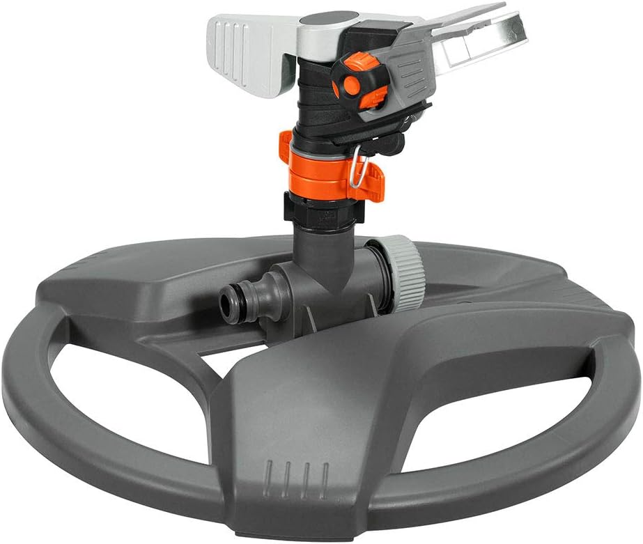 Gardena Comfort Vielflchenregner AquaContour Automatic: Flchenbewsserung für die individuelle Bewsserung nahezu jeder Gartenkontur, einfache Programmierung, Reichweite 2,5-10,5 m (8133-20)