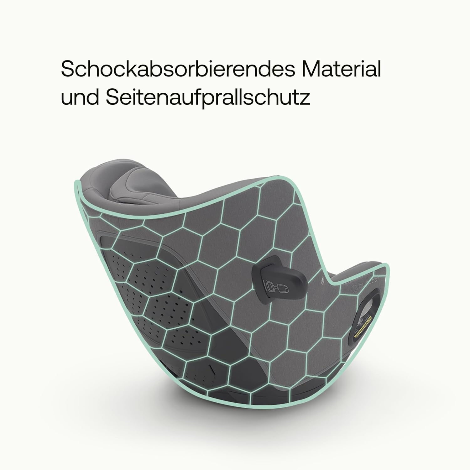 Bugaboo Owl by Nuna Isofix Kindersitz von der Geburt bis 4 Jahre, 0-18 kg. 360 Grad drehbar, Gruppe 0+/1, ultimativer Komfort und Sicherheit, verstärkte Schale und seitlicher Aufprallschutz, Grey