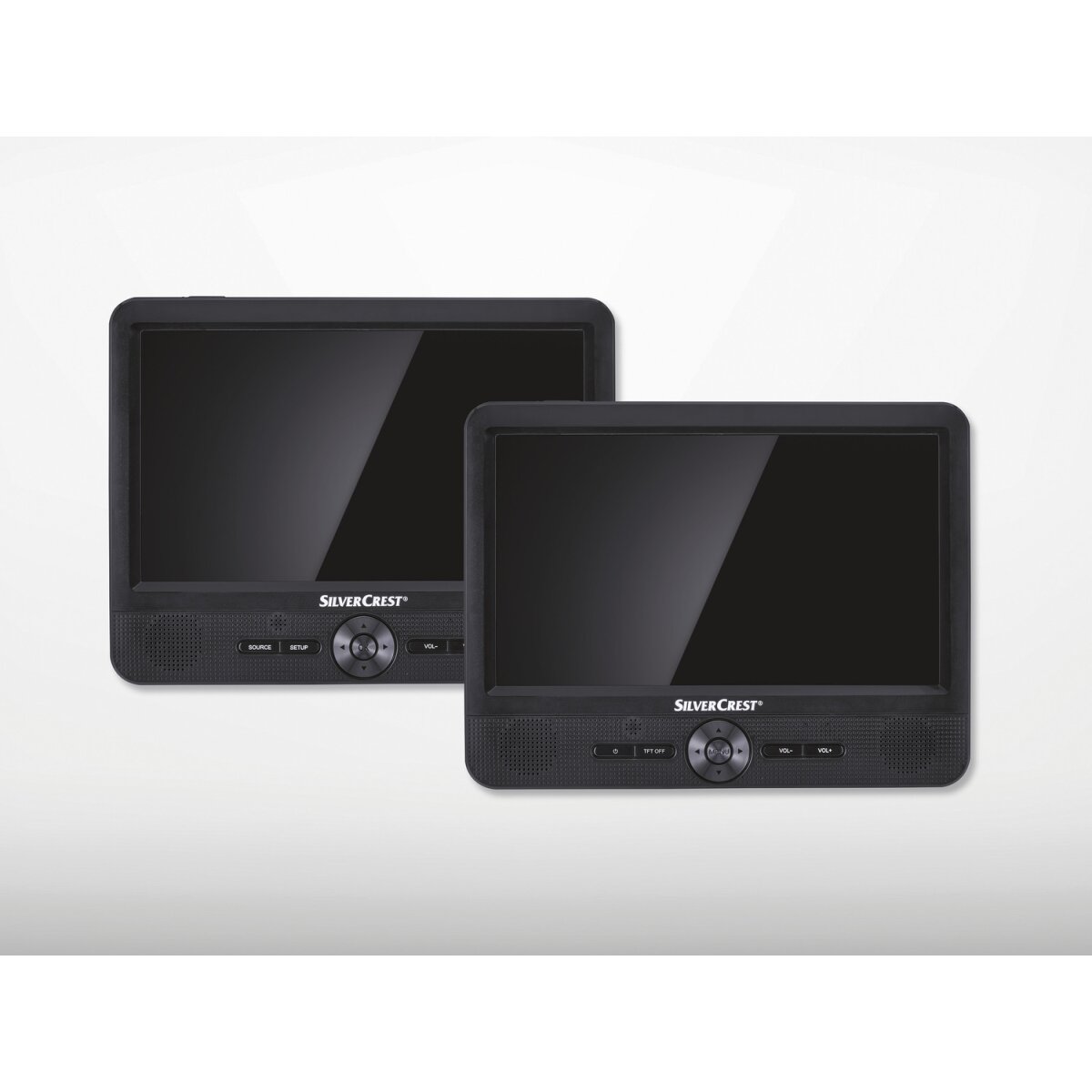 SILVERCREST® Tragbarer DVD-Player »SPDP 18 A1«, mit 2 Bildschirmen - B-Ware sehr gut