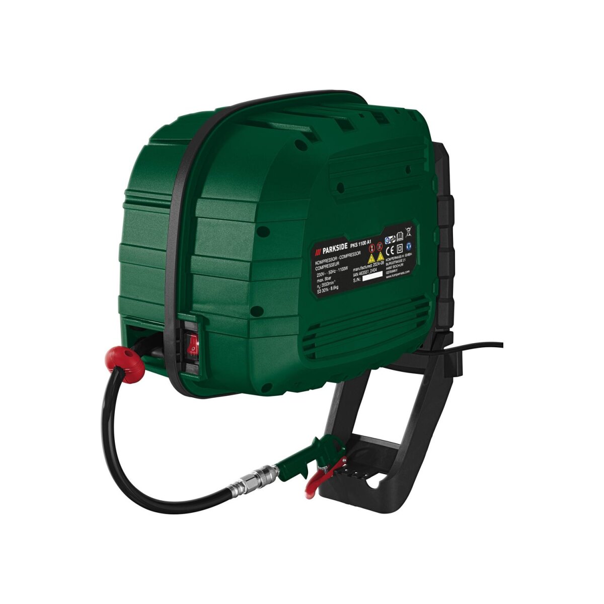 PARKSIDE® Kompressor »PKS 1100 A1«, mit Automatik-Schlauchtrommel - B-Ware neuwertig