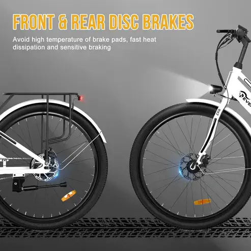 Evercross EK8S E-Bike – 250W, 26-Zoll, 12Ah Akku, bis 90 km Reichweite