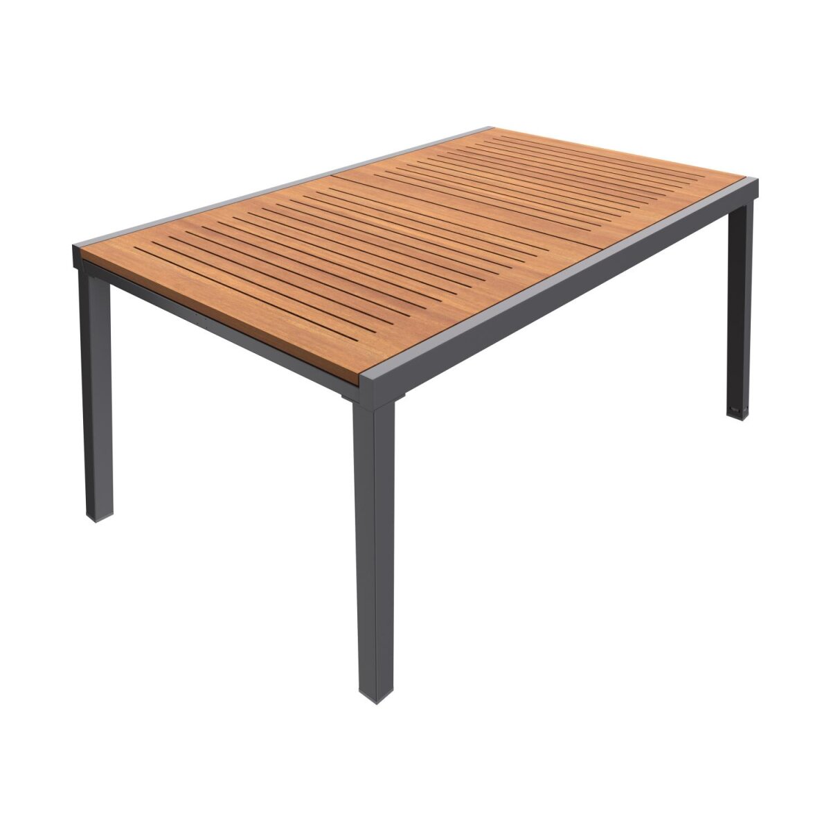 LIVARNO home Alu-Gartentisch »Valencia«, ausziehbar, braun - B-Ware sehr gut