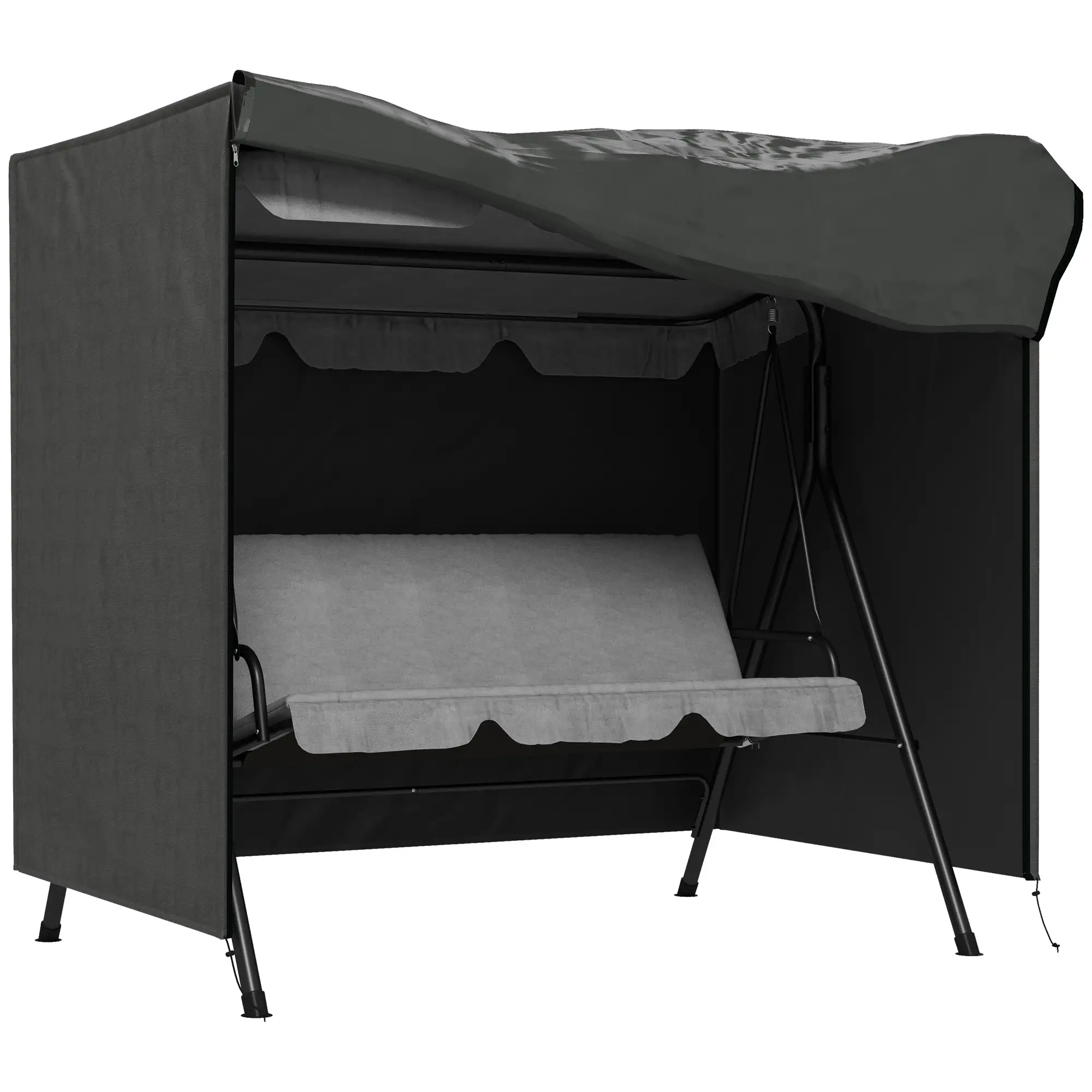 Outsunny Abdeckung Hollywoodschaukel witterungsresistent UV-Schutz